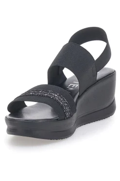 Sandali Neri con Elastico Posteriore 2170/9738-MIO TEMPO New