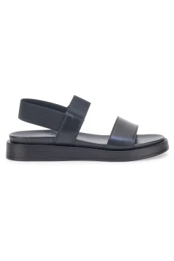 Sandali neri con fasce elastiche 28067IN-PITTARELLO FOCUS Outlet