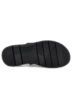 Sandali neri con fascia ampia 3324302-PITTARELLO FOCUS New