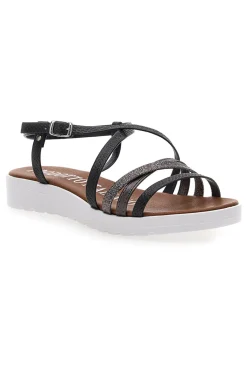 Sandali Neri con Multy Listini Made In Italy 8103-MIO TEMPO Online