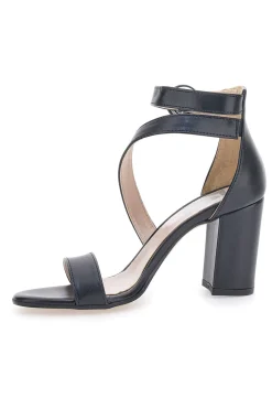 Sandali Neri con Tacco 937-PITTARELLO LOVE Online