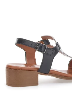 Sandali neri con Tomaia in Pelle 244295-PITTARELLO LOOK Hot