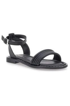 Sandali Neri Flat Con Cinturino Regolabile DC43877-PITTARELLO LOOK Best