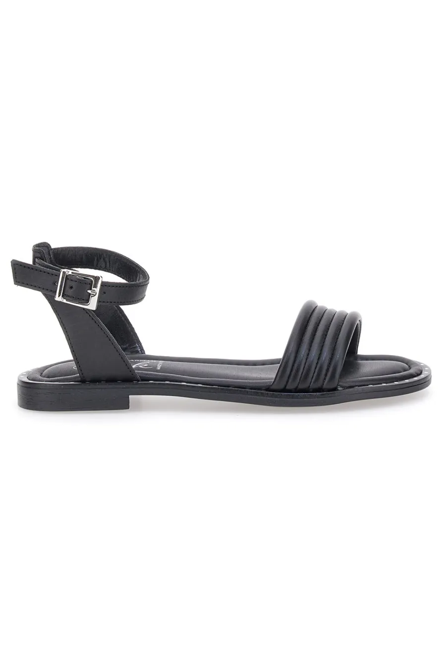 Sandali Neri Flat Con Cinturino Regolabile DC43877-PITTARELLO LOOK Best