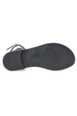 Sandali Neri Flat Con Cinturino Regolabile DC43877-PITTARELLO LOOK Best