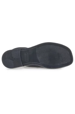Sandali Neri Flat in Pelle Made in Italy 19348-PITTARELLO FOCUS Clearance