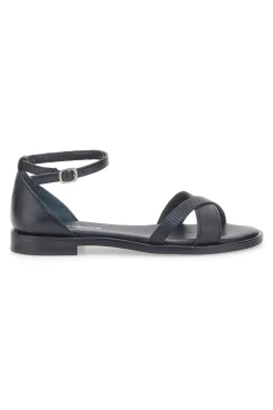 Sandali Neri Flat 2516164-PITTARELLO Discount