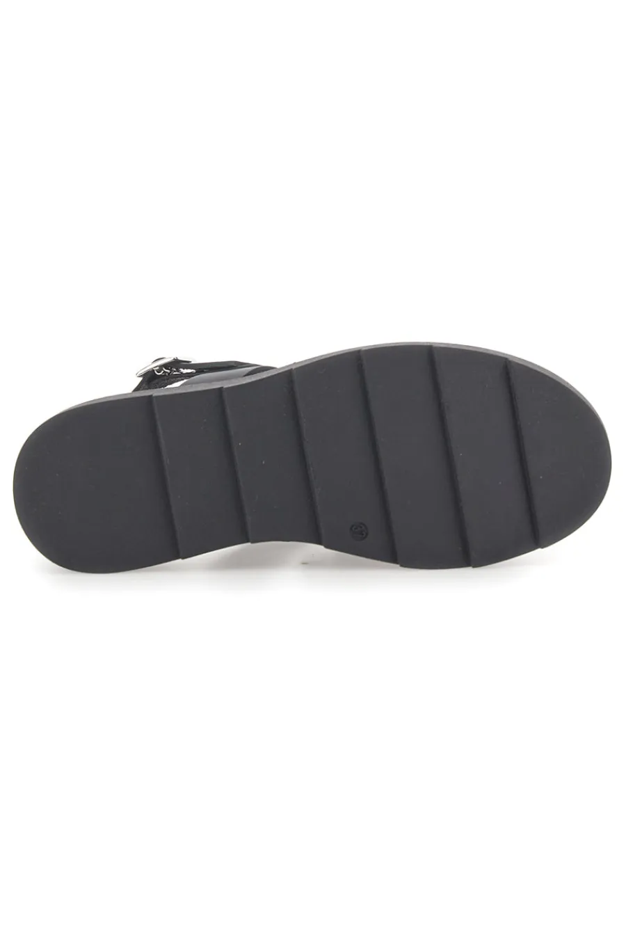 Sandali Neri In Pelle 100% Eco Friendly 5835-PITTARELLO ROCK Outlet