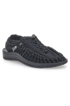 Sandali neri intrecciati effetto corda gorpcore TOYA-PITTARELLO TIERRA Outlet
