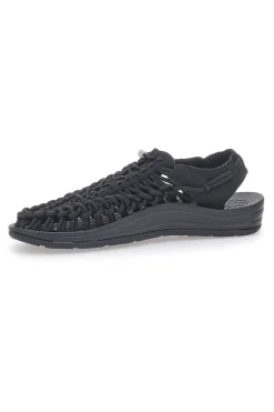 Sandali neri intrecciati effetto corda gorpcore TOYA-PITTARELLO TIERRA Outlet