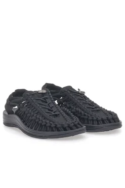 Sandali neri intrecciati effetto corda gorpcore TOYA-PITTARELLO TIERRA Outlet