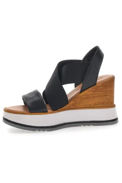Sandali Neri Made in Italy 34953-PITTARELLO Outlet
