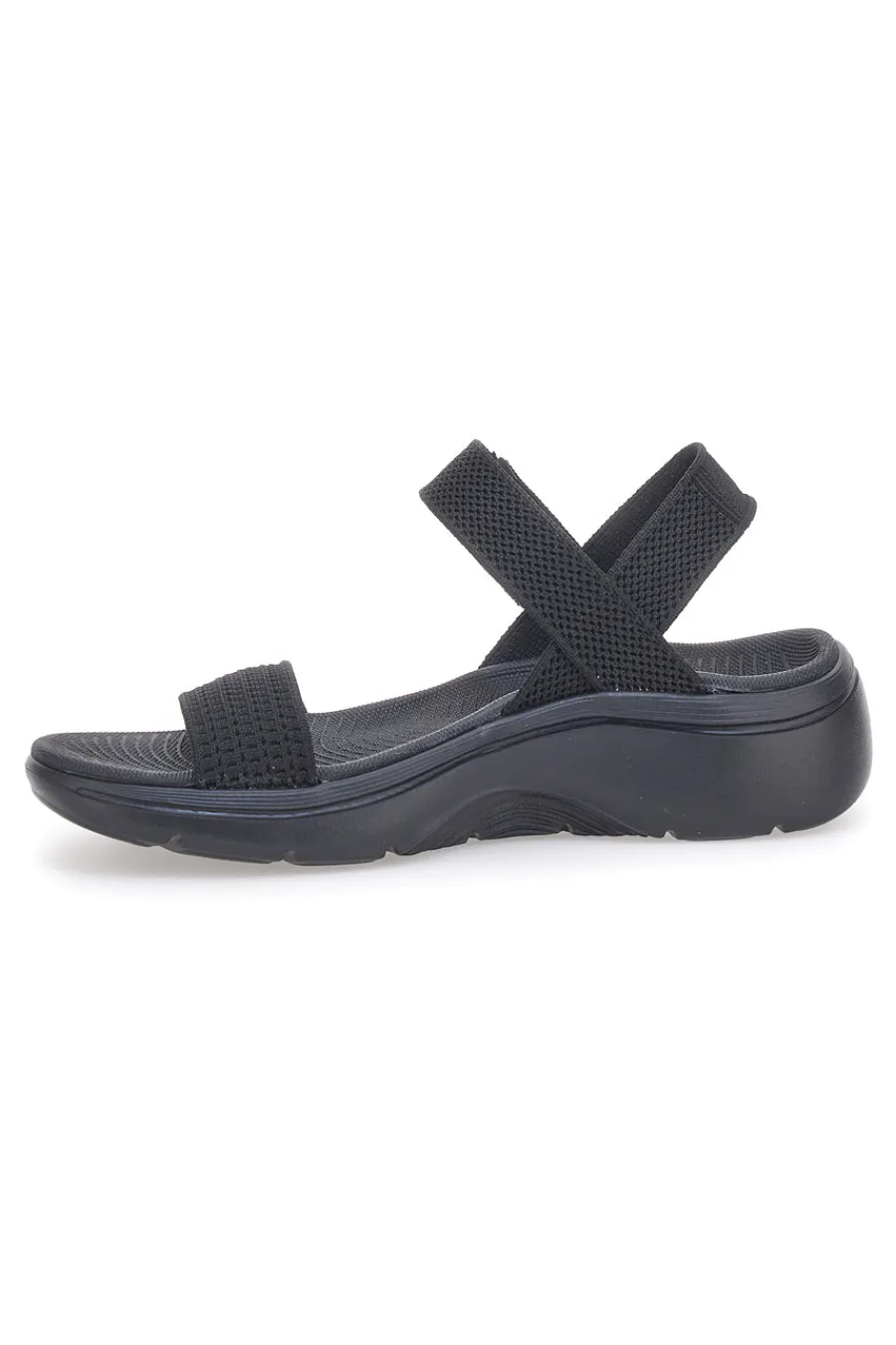 Sandali Neri Vegan GO WALK ARCH FIT 2.0 SANDAL ANNIE-SKECHERS Clearance
