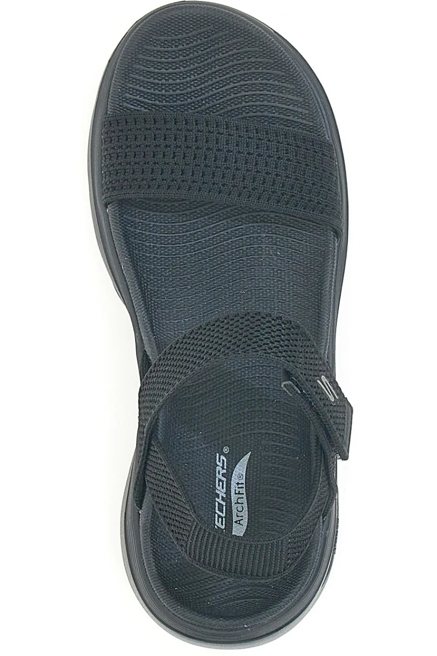 Sandali Neri Vegan GO WALK ARCH FIT 2.0 SANDAL ANNIE-SKECHERS Clearance