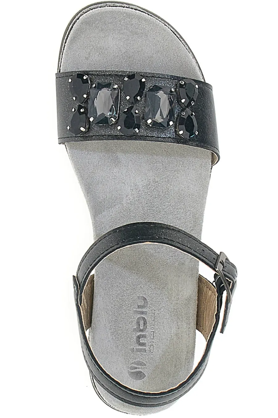 Sandali Nero Con Pietre 38 SA-INBLU Best