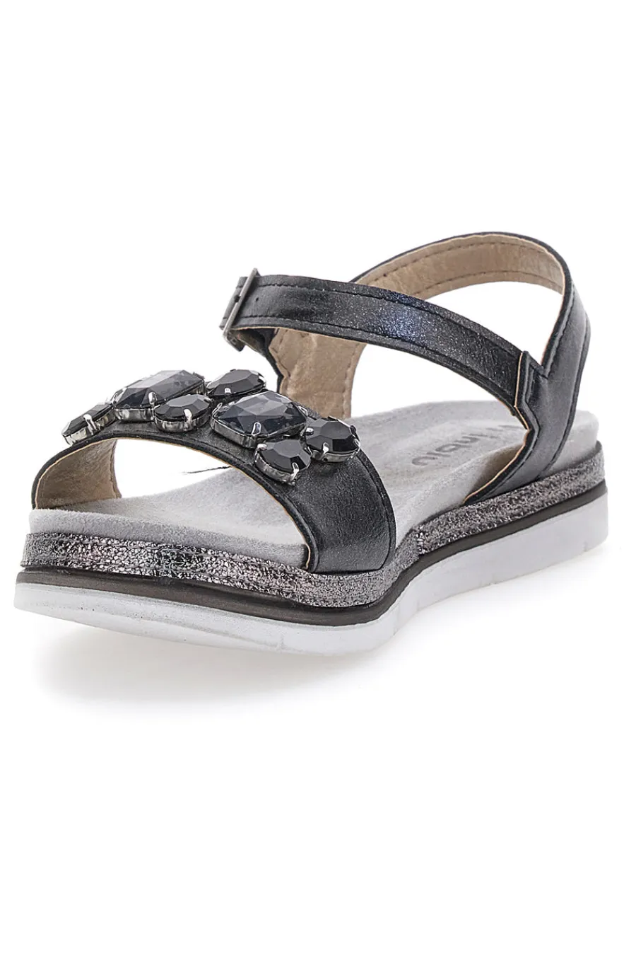 Sandali Nero Con Pietre 38 SA-INBLU Best