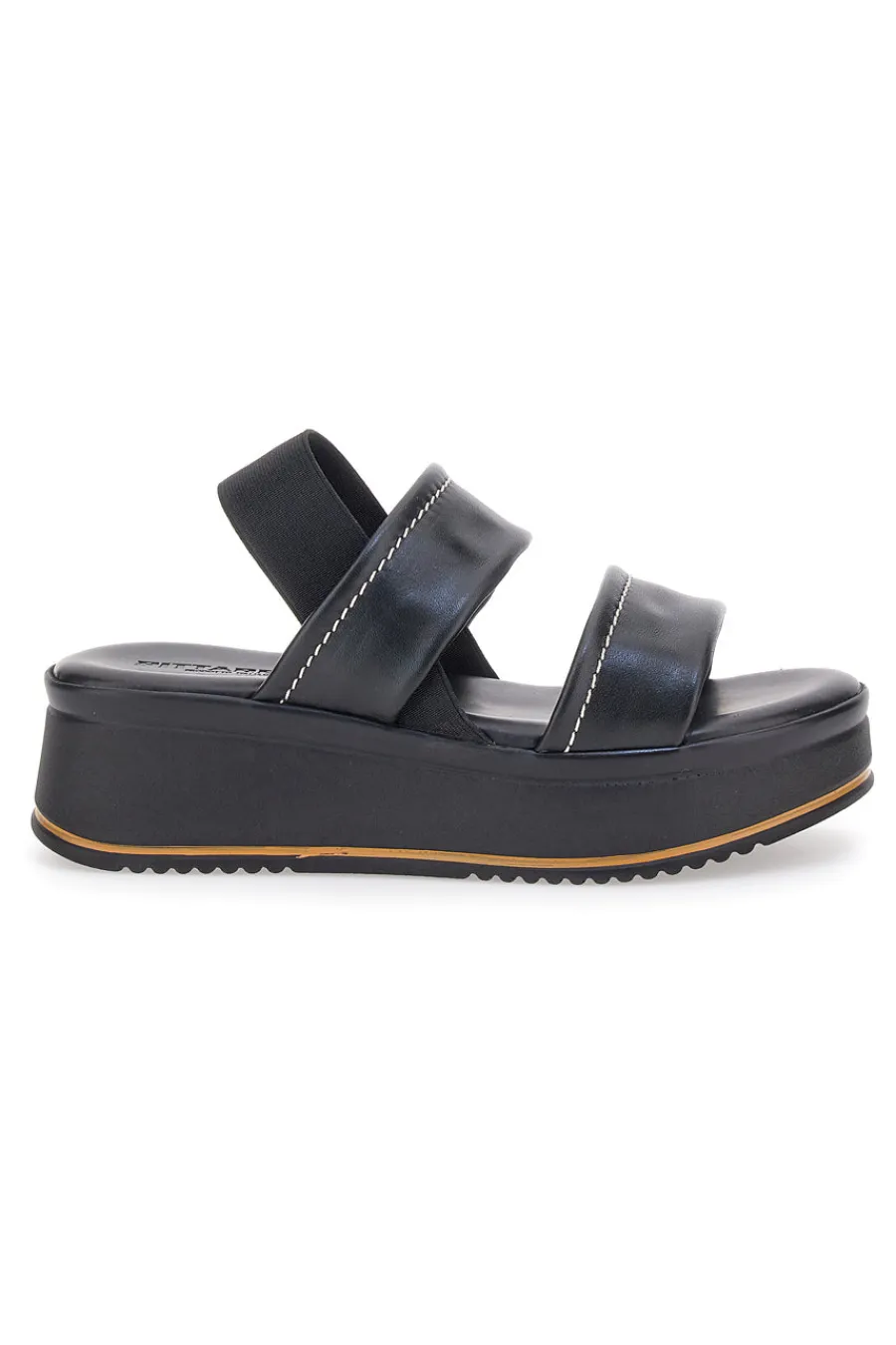 Sandali Nero con zeppa platform 44874-PITTARELLO Best