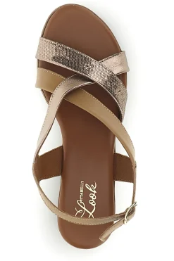 Sandali con fasce incrociate pelle 243170-PITTARELLO LOOK Hot