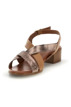Sandali con fasce incrociate pelle 243170-PITTARELLO LOOK Hot