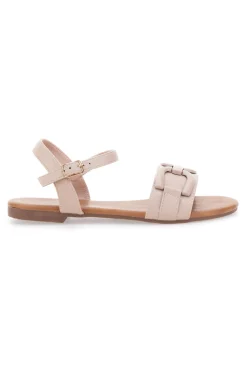 Sandali nude con maxi catena frontale PREA15350-MON DIEU Online