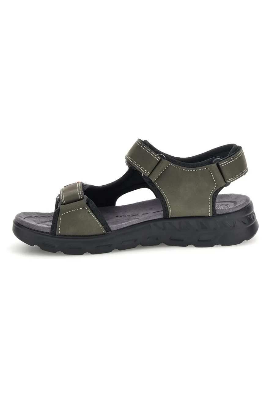 Sandali oliva strappi regolabili Jerpoint M8804