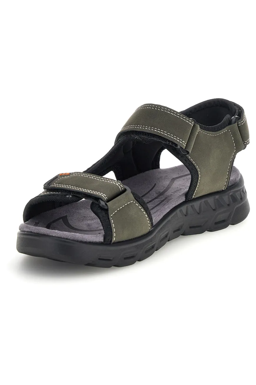 Sandali oliva strappi regolabili Jerpoint M8804