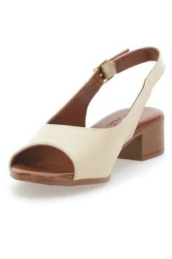 Sandali Open-Toe Panna 243065-PITTARELLO LOOK Online