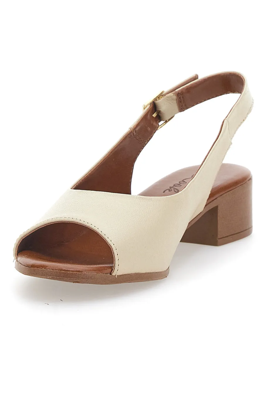 Sandali Open-Toe Panna 243065-PITTARELLO LOOK Online