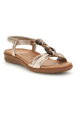 Sandali con dettaglio intrecciato Quanna mel 56036Sandali con dettaglio intrecciato Quanna mel 56036-QUANNA MELL Outlet
