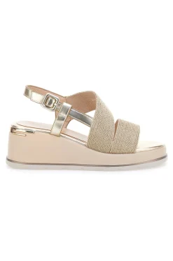 Sandali Oro Con Platform K11003-MARIELLA BURANI Clearance
