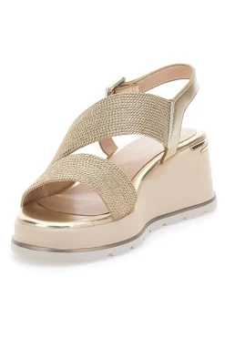 Sandali Oro Con Platform K11003-MARIELLA BURANI Clearance