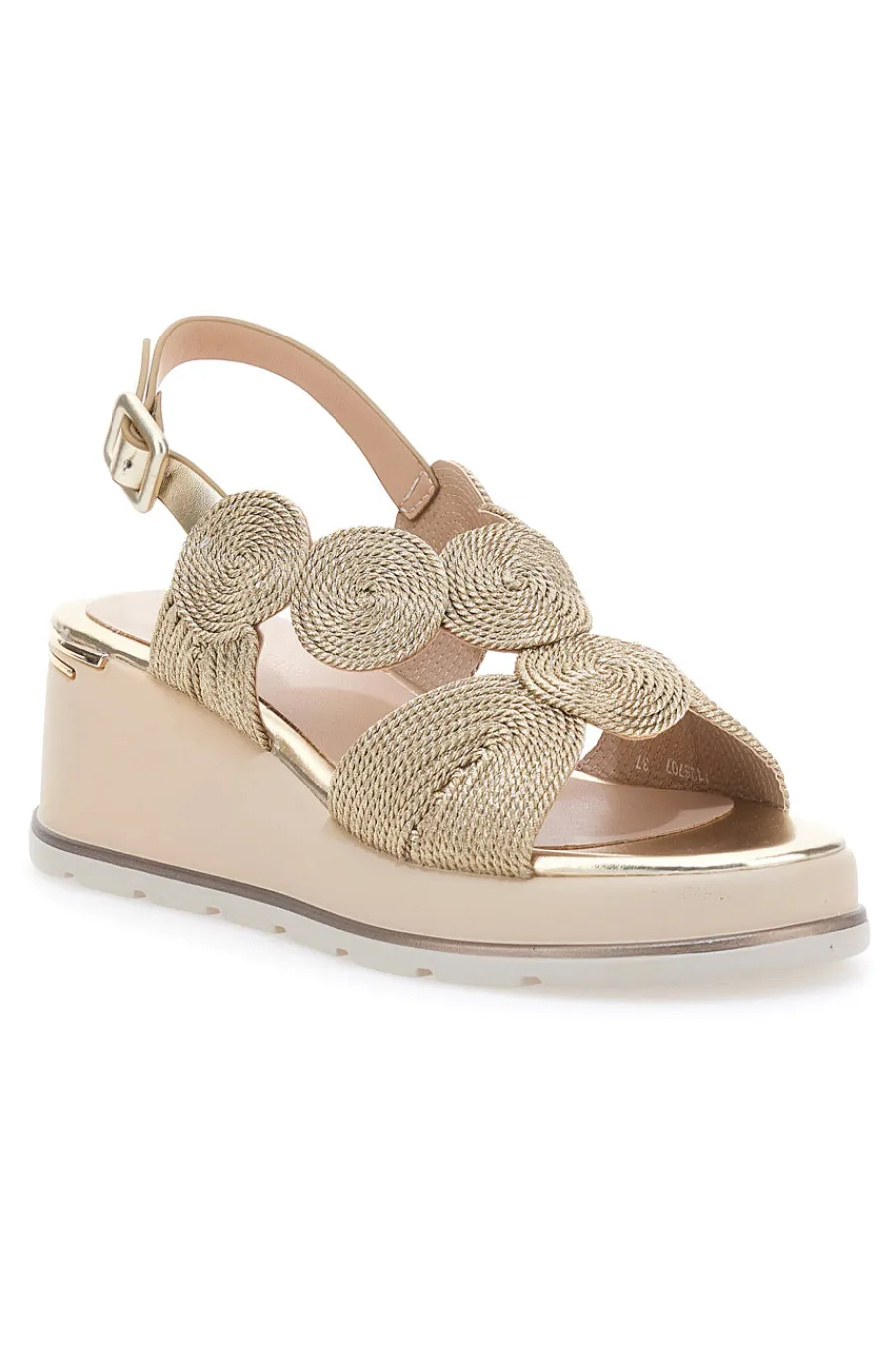 Sandali Oro Con Platform K11002-MARIELLA BURANI Outlet