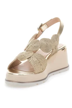 Sandali Oro Con Platform K11002-MARIELLA BURANI Outlet