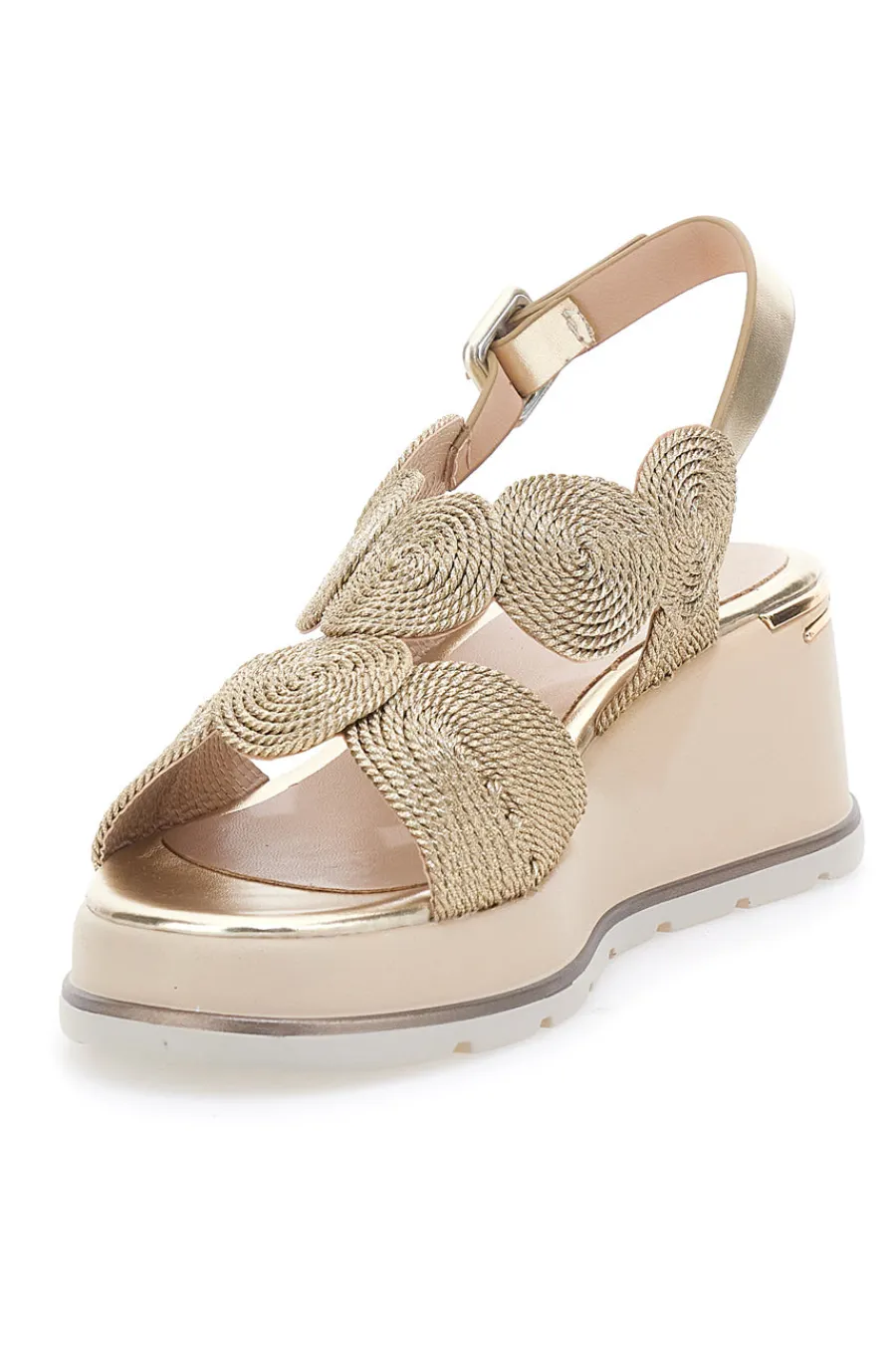 Sandali Oro Con Platform K11002-MARIELLA BURANI Outlet
