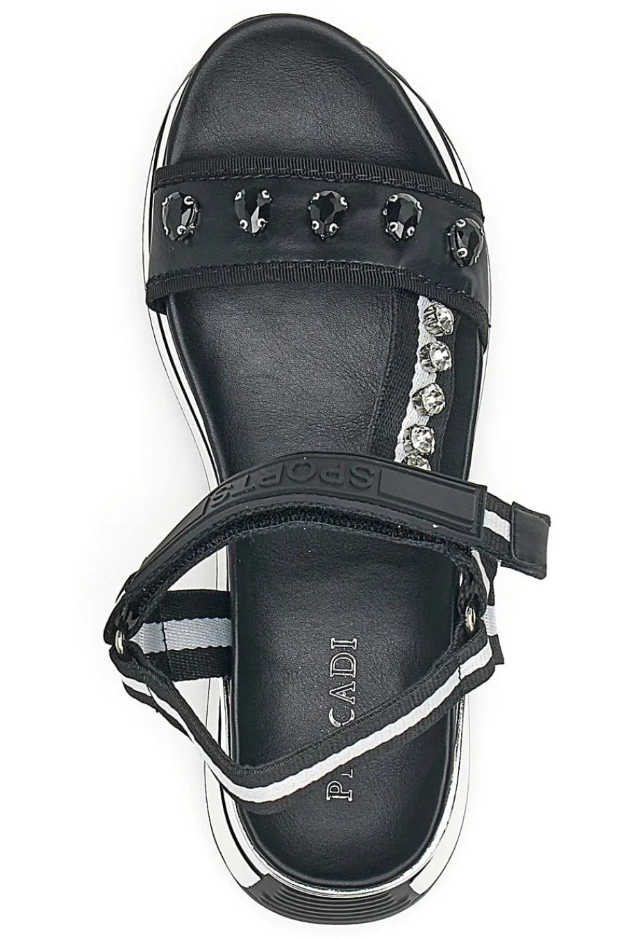 Sandali Platform 23103 Neri-PLOCADI Sale