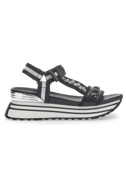 Sandali Platform 23103 Neri-PLOCADI Sale