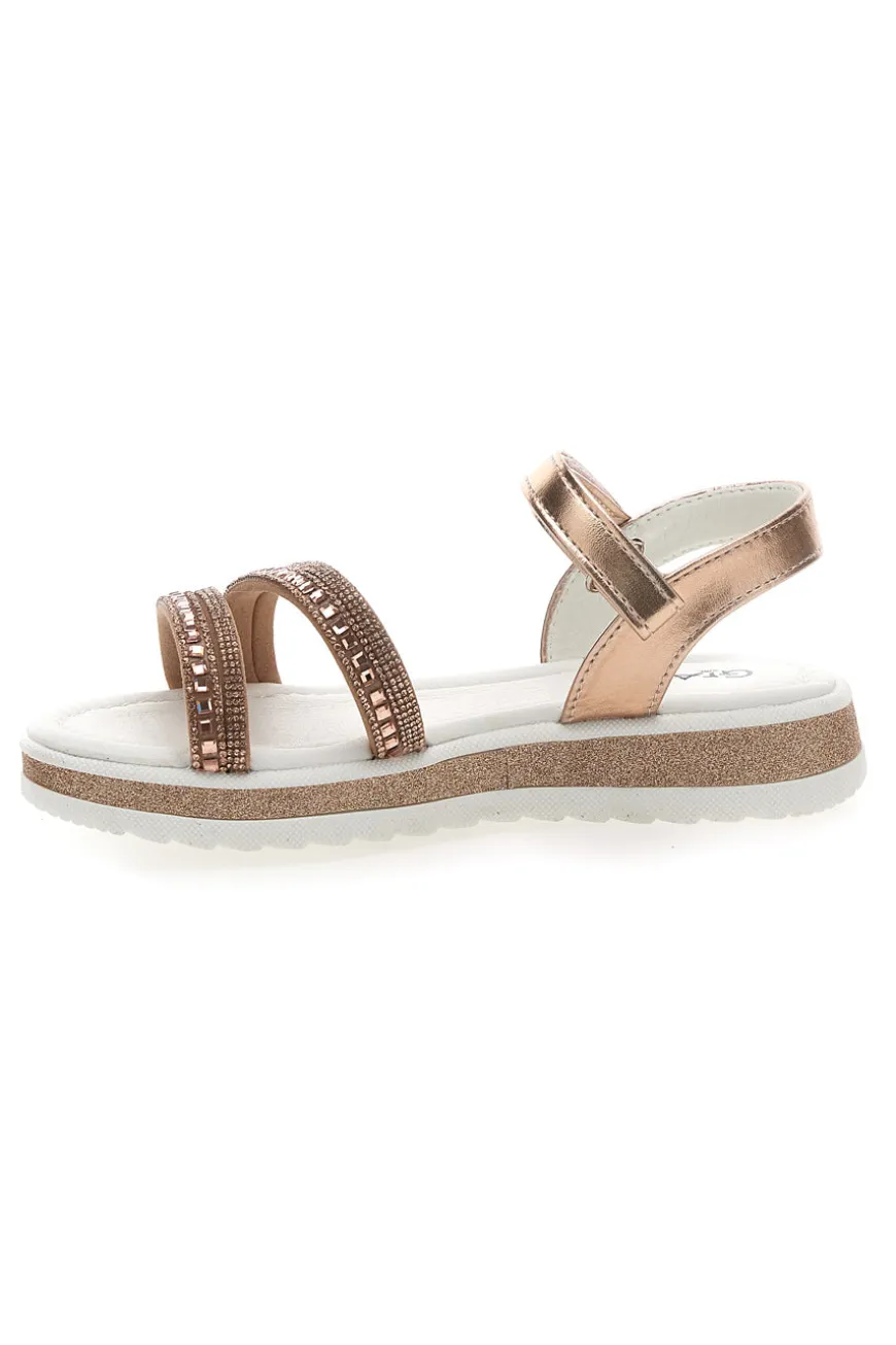 Sandali Rosa con Glitter e Brillantini sulla Tomaia GRAZIE GIRL 283368