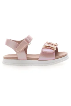 Sandali rosa con strappo e glitter Pitt Kids 39G2521S