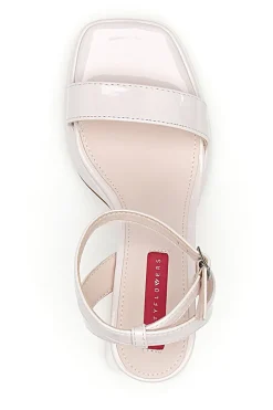 Sandali Rosa con Tacco a Blocco 202-BETTYFLOWERS New