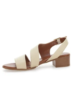 Sandali Sand In Vera Pelle Con Tacco 4 Cm 243080-PITTARELLO LOOK Hot