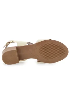 Sandali Sand In Vera Pelle Con Tacco 4 Cm 243080-PITTARELLO LOOK Hot