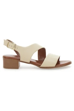 Sandali Sand In Vera Pelle Con Tacco 4 Cm 243080-PITTARELLO LOOK Hot