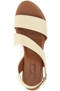 Sandali Sand In Vera Pelle Con Tacco 4 Cm 243080-PITTARELLO LOOK Hot