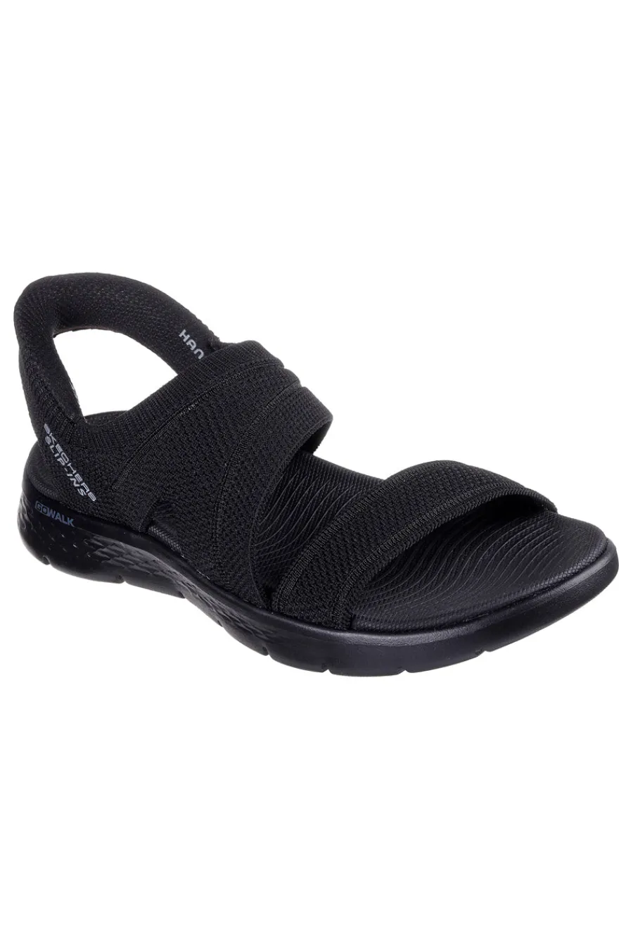 Sandali Slip-Ins Neri GO WALK FLEX SANDAL ENTICING-SKECHERS New