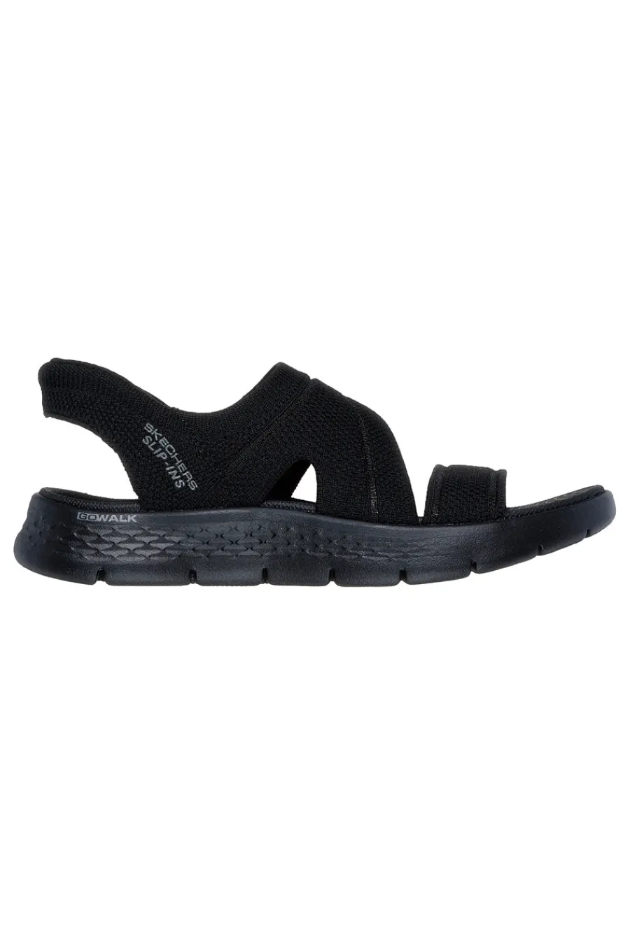 Sandali Slip-Ins Neri GO WALK FLEX SANDAL ENTICING-SKECHERS New