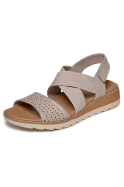 Sandali con fascia incrociata e Arch Fit Arch Fit Oasis B Perf-SKECHERS New