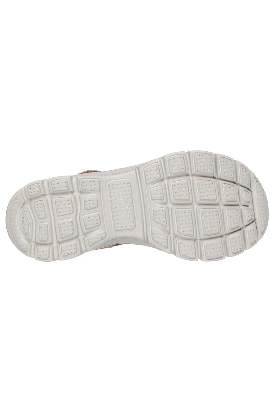 Sandali taupe metallizzato con tripla fascia regolabile EASY GOING ALL DAY CHIC-SKECHERS Online