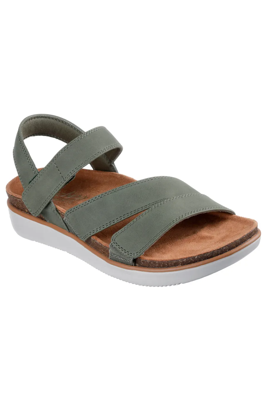 Sandali oliva con cinturini regolabili LIFTED COMFORT-SKECHERS Online