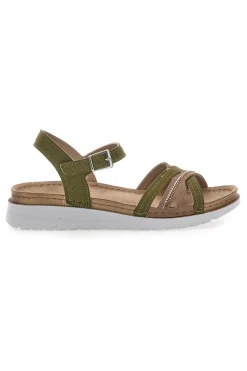 Sandali verdi con cinturino comfort 48 CN-INBLU Hot