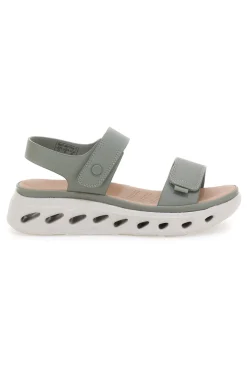 Sandali Verdi Con Strappo in Velcro e Suola Ammortizzata G88382-PLOCADI Best